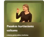 Pasakos kurtiesiems vaikams