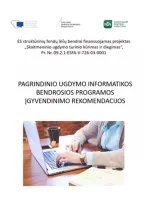 Pagrindinio ugdymo informatikos bendrosios programos įgyvendinimo rekomendacijos