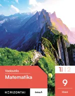 Matematika. Vadovėlis 9 klasei, 1 dalis (Horizontai)