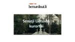 Senieji Lietuvos kurortai