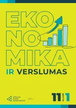 Ekonomika ir verslumas. 11 klasė. I dalis