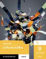 Lietuvių kalba. Vadovėlis 9 (I gimnazijos) klasei, 1 dalis (Horizontai)