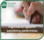 Kalbų pagrindinio ugdymo pasiekimų patikrinimų užduočių aprašas