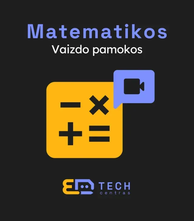 Matematikos vaizdo pamokos 9 (I gimnazijos) klasei