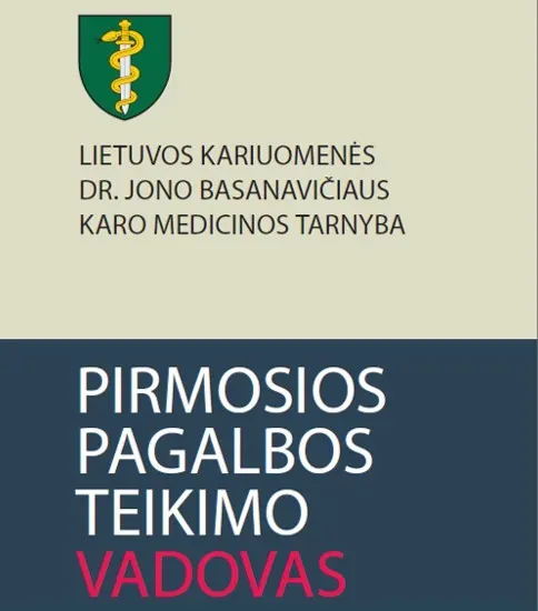 Metodinis leidinys „Pirmosios pagalbos teikimo vadovas“